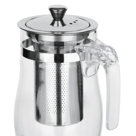VETTA Чайник заварочный 700мл с ситечком, нерж.сталь, стекло, полистирол