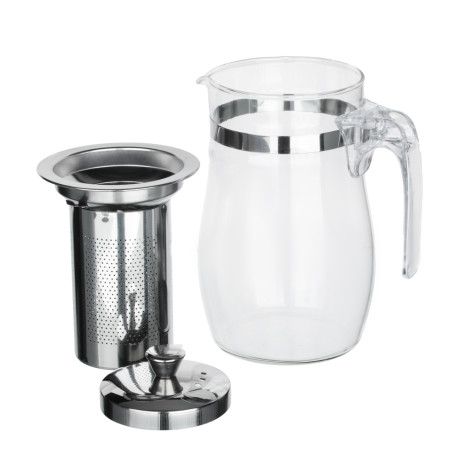 VETTA Чайник заварочный 700мл с ситечком, нерж.сталь, стекло, полистирол