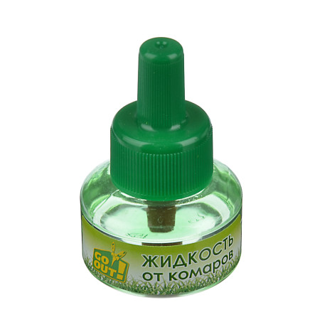 Жидкость от комаров GO OUT, 60 ночей, 30мл, без запаха