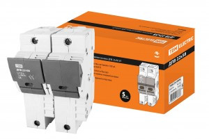 TDM ДПВ держатель плавких вставок 22х58 2П (3!) SQ0216-0008