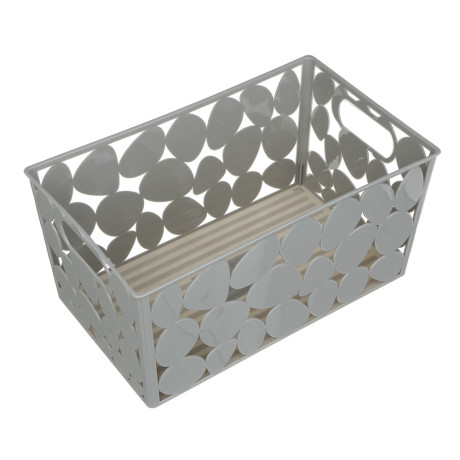 Корзинка для хранения тм VETTA, пластик, 25,5x15x12,5см, 2 цвета