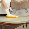 Салфетка универсальная из микрофибры 300 x 300 мм, желтая, Home Palisad