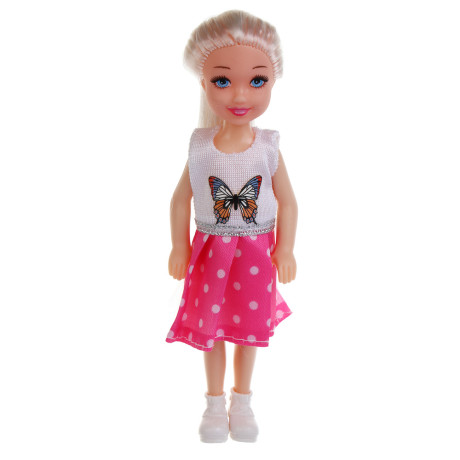 ИГРОЛЕНД Кукла 28 см с животиком и с детьми и акс., PVC, ABS, полиэстер, 21х7,1х33 см, 2 диз