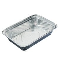 Форма для запекания, алюминиевая фольга, 21,2x14,7x4см, дно 17,4x10,9см, 780мл, L-край, R1L