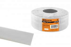 TDM ТУТнг 40/20 термоусадка ТУТ белая цена за 1м (50 м/уп) (50!) SQ0518-0092