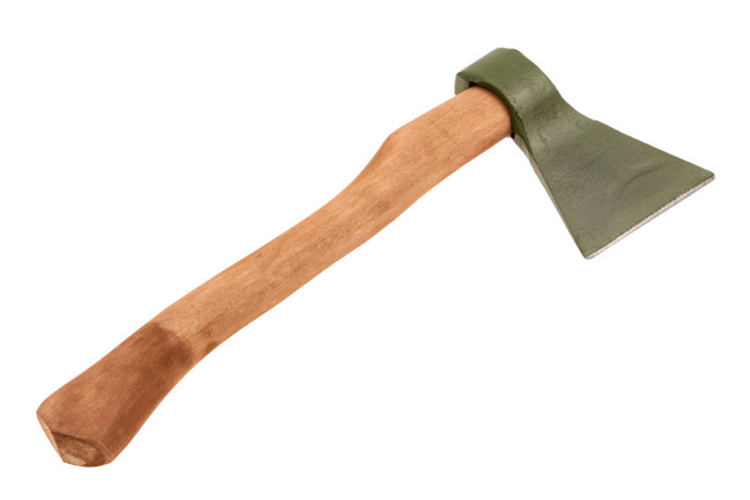 Топор кованный, в сборе, 800/1050 г, деревянное топорище, 400 мм, Б2 Сибртех