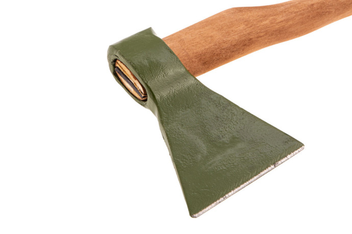 Топор кованный, в сборе, 800/1050 г, деревянное топорище, 400 мм, Б2 Сибртех