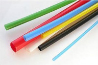 EKF термоусадка трубка ТУТ 40/20 чeрная (рулон 50м, цена за 1м) tut-40-b