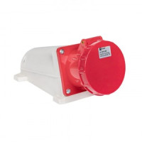 EKF розетка силовая CEE (разъем) стационарная наружная 135 3Р+РЕ+N 63А 380В IP67  ps-135-63-380