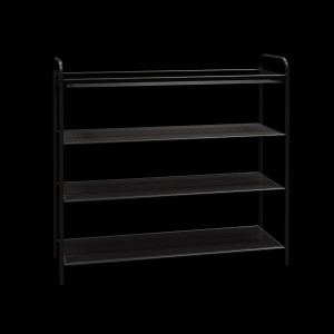 Подставка д/обуви (пвл) Верона34 (4полки) 87*79*30см (Графит) ПДОВ34Гр под заказ ЗМИ