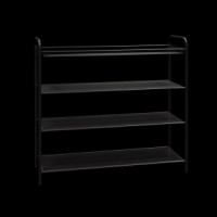 Подставка д/обуви (пвл) Верона34 (4полки) 87*79*30см (Графит) ПДОВ34Гр под заказ ЗМИ
