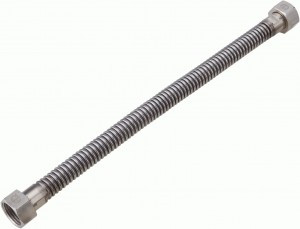 AQUALINK Подводка д/газа сильфонная 1/2" (вн-вн,г/г) 30см, 7004