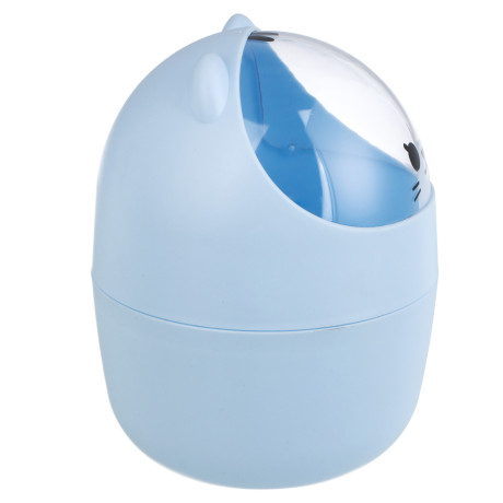 Контейнер настольный для мусора, 12,5х15,5 см, пластик, 3 диз.