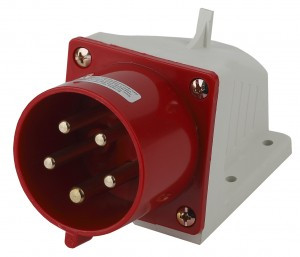 ЭРА силовая вилка CEE стационарная 525 3P+РЕ+N 32А 380В IP44 (10/60/720) 0222