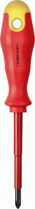 ОНЛАЙТ отвертка крестовая диэлектрическая PH1-80, до 1000В, OHT-Otd01-PH1-80, 82950