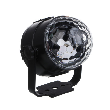 Светильник-проектор "Галактика", 9.3х10.3см, 3LED, RGB, 7 режимов, USB