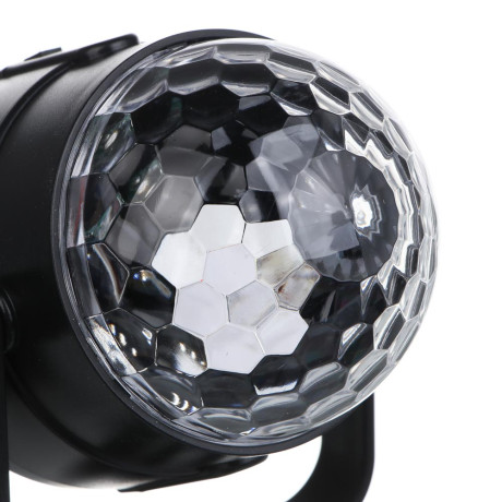 Светильник-проектор "Галактика", 9.3х10.3см, 3LED, RGB, 7 режимов, USB