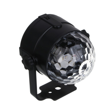 Светильник-проектор "Галактика", 9.3х10.3см, 3LED, RGB, 7 режимов, USB