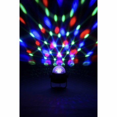 Светильник-проектор "Галактика", 9.3х10.3см, 3LED, RGB, 7 режимов, USB