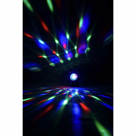 Светильник-проектор "Галактика", 9.3х10.3см, 3LED, RGB, 7 режимов, USB