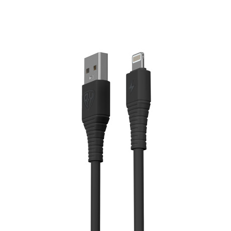 BY Кабель для зарядки Классик iP, 1м, 2.4A, черный