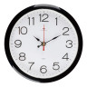 Часы настенные круг d=22см, корпус черный "Классика", арт.2222-328