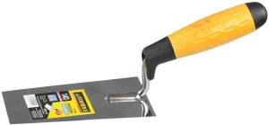 Кельма STAYER "PROFI", трапеция, нержавеющее полотно, 2-х компонентная рукоятка, 140мм