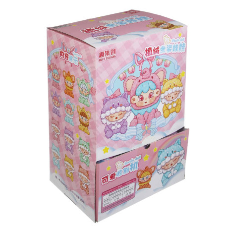 Игрушка сюрприз в шаре "Милашки", 7х8см, PVC, микс