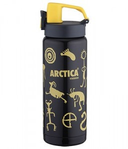 Термос-сититерм Арктика 702-500W вакуумный, 0,5л (черный с рис. Woodoo), сохраняет тепло 8ч.
