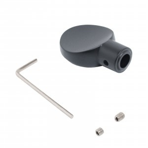 Вертушка на шток цилиндра БУЛАТ ВЦ 01.02 матовый черный(25,250)