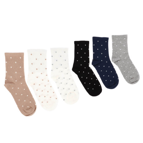 Носки женские классические, 78% хл, 20% спандекс, 2% латекс, р. 36-39, R136