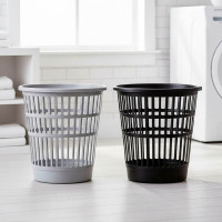 Корзина для мусора и бумаг 8,5л, сетчатая, полипропилен, 25х26х26см, 2 цвета