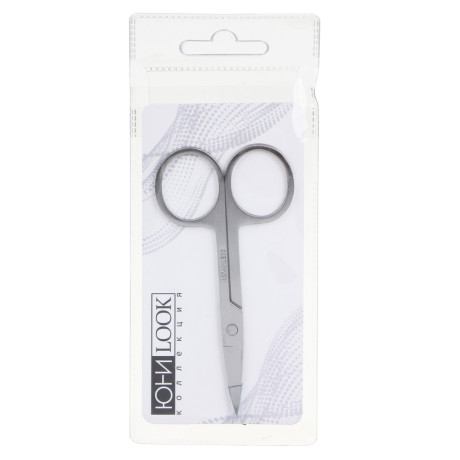 ЮНИLOOK Ножницы маникюрные для ногтей и кутикулы с прямыми лезвиями, сталь, 8,8см, HS-0621