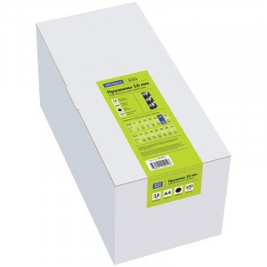 Пружины пластик, d16мм, черный, 100шт, 222454 OfficeSpace