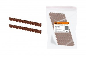 TDM маркер наборный - символ "1" коричневый 1,5 мм2 (уп. 150 шт., цена за уп.) (10!) SQ0534-0002