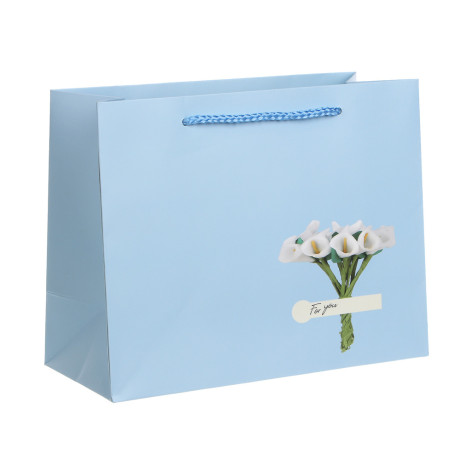 Пакет тм Fntastic подарочный, M 18x23x10см, бумага, арт.29, 4 дизайна