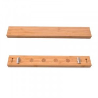 Держатель д/ножей магнитный MAESTRO, 38см, бамбук 105762 Leonord