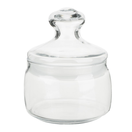PASABAHCE Чешни Банка стеклянная 420мл, с крышкой,  инд. упаковка, 97554B