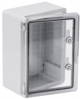 IEK Корпус пласт. ЩМПп 350х250х150мм прозр. дв. УХЛ1, ударопроч. ABS IK10 UV-ст IP65 MKP92-N-352515-