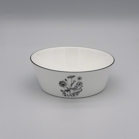 MILLIMI Адриа Салатник 15x5,5см , 600мл опаловое стекло