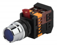 ЭРА ABLF-22 кнопка управления синий d22мм неон/240В1з+1р
