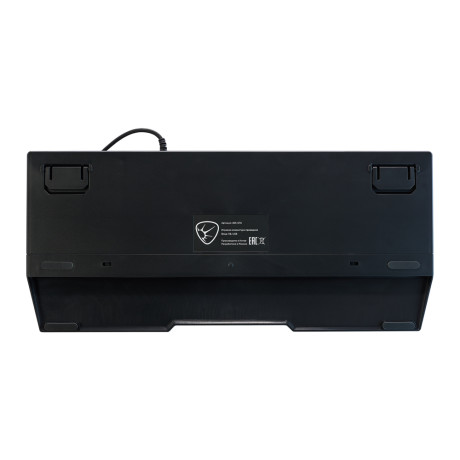 BY Игровая клавиатура проводная механическая Pavez FULL SIZE ISO 108кл.,Outemu"Brown",RGB,2м,энкодер