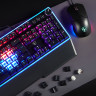 BY Игровая клавиатура проводная механическая Pavez FULL SIZE ISO 108кл.,Outemu"Brown",RGB,2м,энкодер