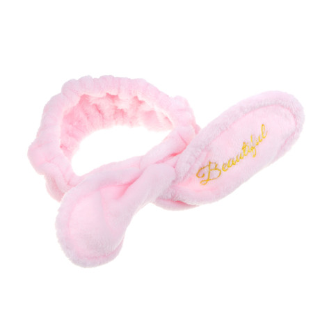 ЮНИLOOK Повязка гибкая для косметических процедур 3 в 1, полиэстер, р-р 54-56, 4 цвета, ВЗ24-10