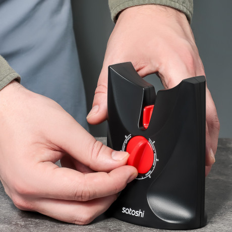 SATOSHI Милл Точилка для ножей и ножниц 6в1