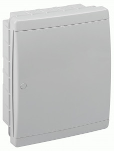 ЭРА COMFORT бокс (корпус) пластик ЩРВ-П-18 мод. встраиваемый, белая дверца IP40 67210