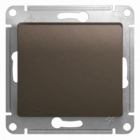 Systeme Electric GLOSSA мех. выкл. СУ 1 кл. шоколад (пл.осн.) GSL000811 (10!)