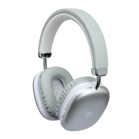 Наушники беспроводные полноразмерные BY CrystalPods, 400мАч, BT5.3, серебро