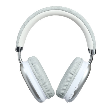 Наушники беспроводные полноразмерные BY CrystalPods, 400мАч, BT5.3, серебро