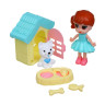 ИГРОЛЕНД Кукла с питомцем и акс., PP, ABS, 21,5х3,5х27,3 см, 3 дизайна